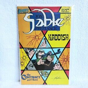 NM/M 1985 Jon Sable Freelance No. 24 Kaddish The... Comic Book by First Comics!!